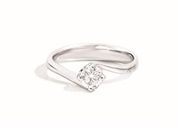 Ringe Recarlo Dame Anniversary in Weißgold Diamante 0.4 Ct R01SO195/040-14 - R01SO195/040-14
